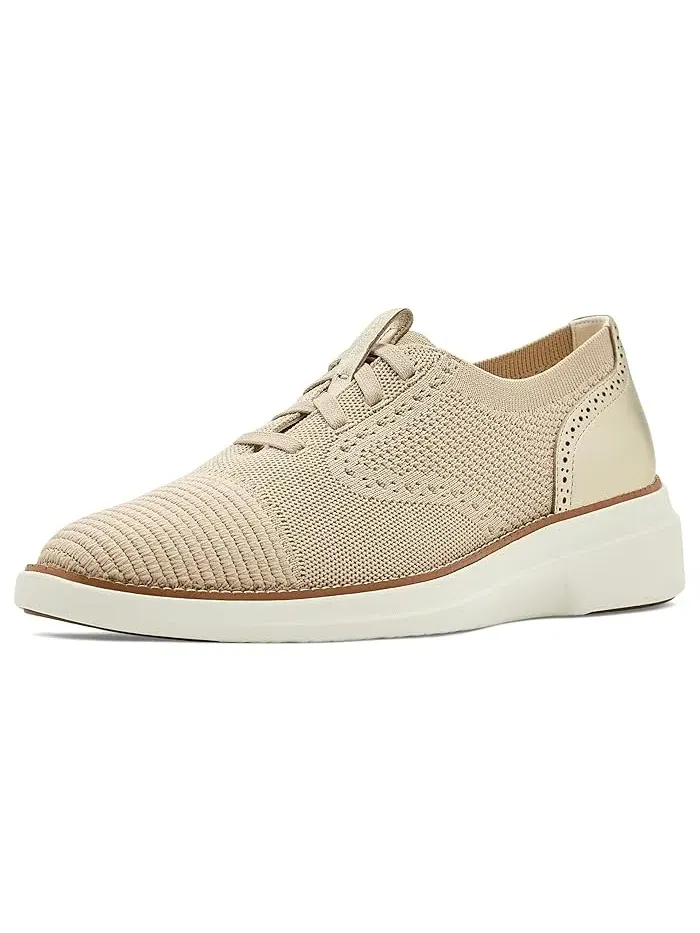 Оксфорды Grand Shadowlite Stitchlite Cole Haan — изображение 1 из 4, светлый/золотистый