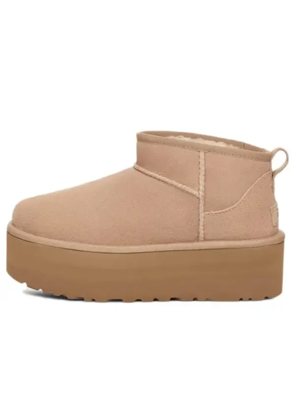Ботинки UGG Classic Ultra Mini Platform — изображение 1 из 1, песочный