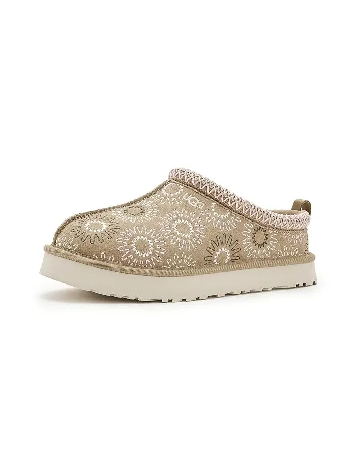 Тапочки с вышивкой Tazz Sun Stitch UGG Kids — изображение 1 из 4, горчичный