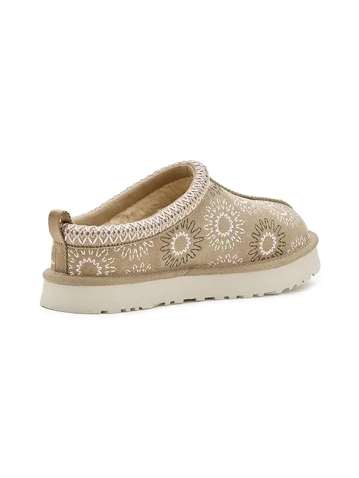 Тапочки с вышивкой Tazz Sun Stitch UGG Kids — изображение 3 из 4, горчичный
