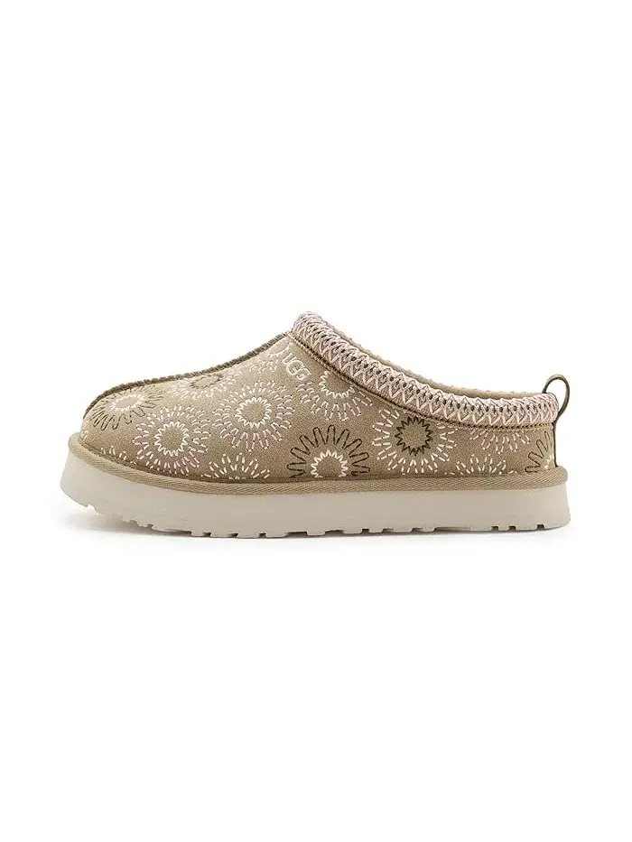 Тапочки с вышивкой Tazz Sun Stitch UGG Kids — изображение 4 из 4, горчичный
