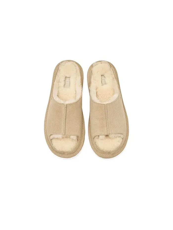 Тапочки-Шлепанцы Greenport UGG Kids — изображение 2 из 4, бежевый