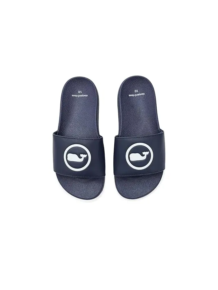 Сандалии с принтом Whale Dot Kids Vineyard Vines Kids — изображение 2 из 4, темно-синий