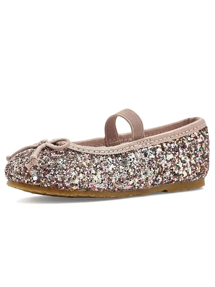 Туфли блестящие Victoria L'Amour Shoes Kids — розовый