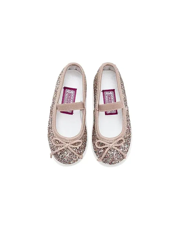 Туфли блестящие Victoria L'Amour Shoes Kids — изображение 2 из 4, розовый