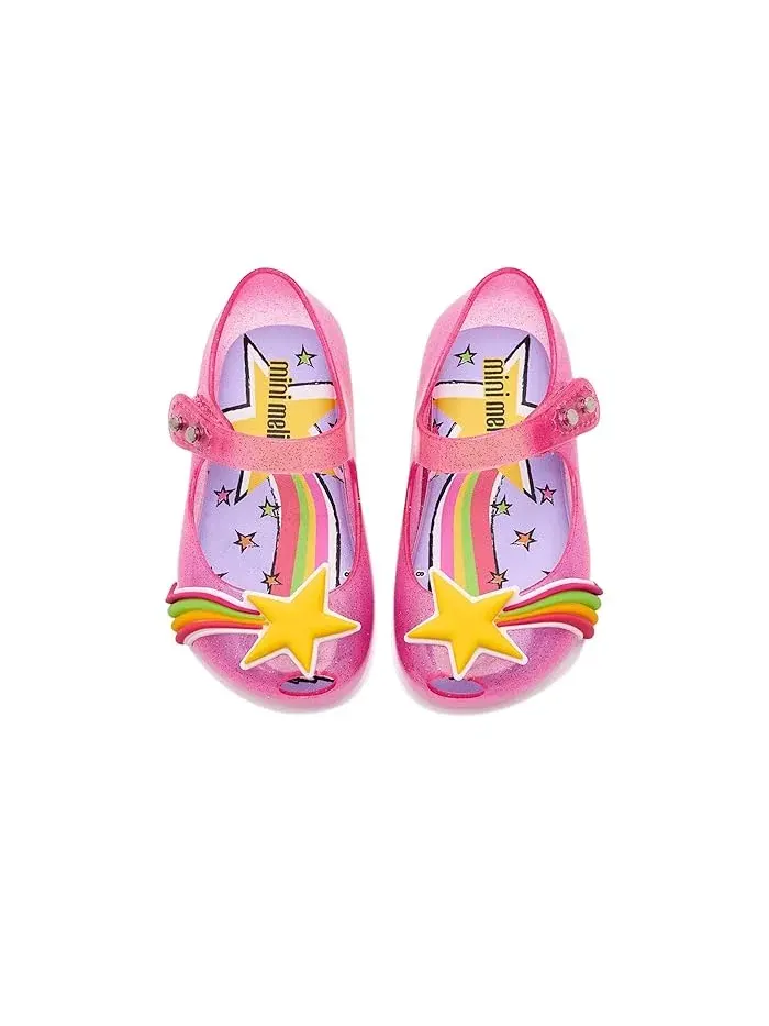 Туфли детские Ultragirl Colors Baby Mini Melissa — изображение 2 из 4, розовый/желтый