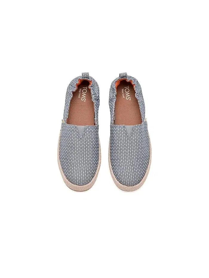 Лоферы повседневные Valencia TOMS Kids — изображение 2 из 4, синий