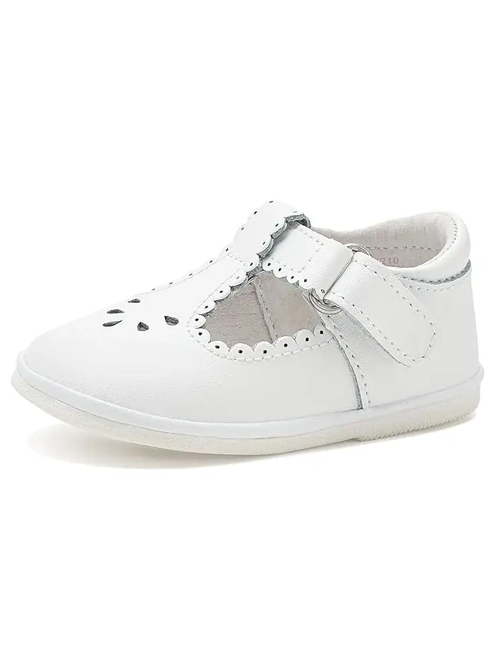 Туфли с отделкой Dottie L'Amour Shoes Kids — белый