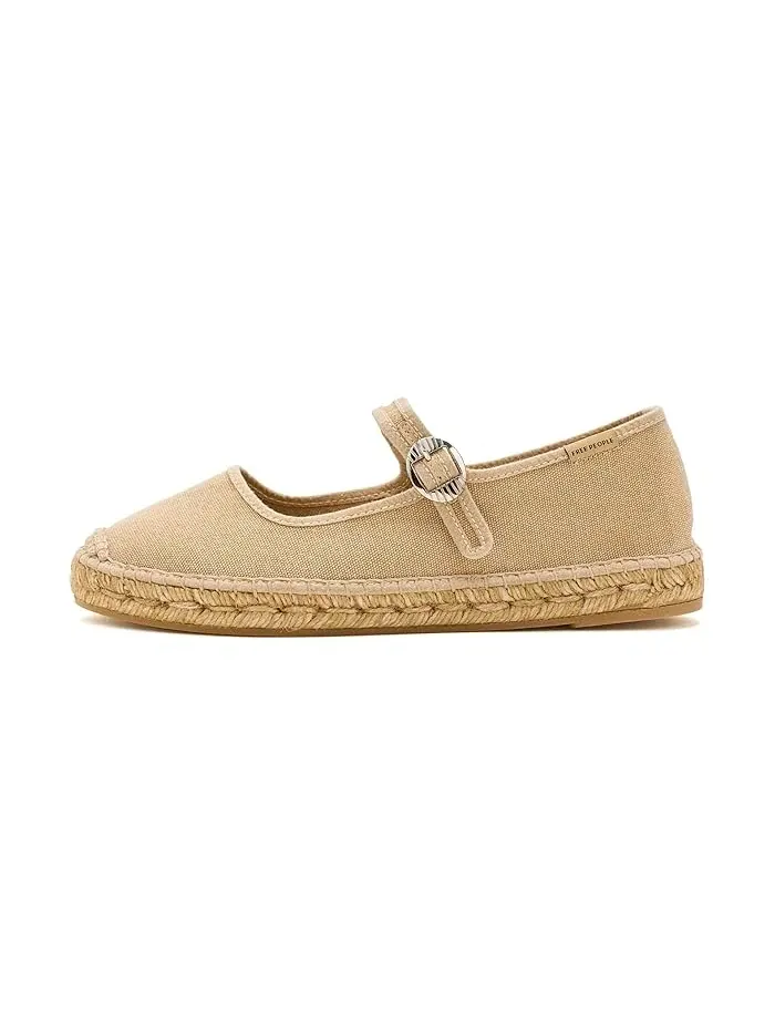 Эспадрильи Mary Jane текстильные Oasis Free People — 4