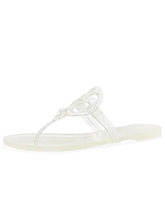 Сандалии шлепанцы Miller Jelly Tory Burch — изображение 1 из 4, прозрачный