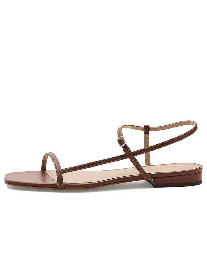 Сандалии Lainee из наппы Lauren Ralph Lauren — изображение 4 из 4, бежевый