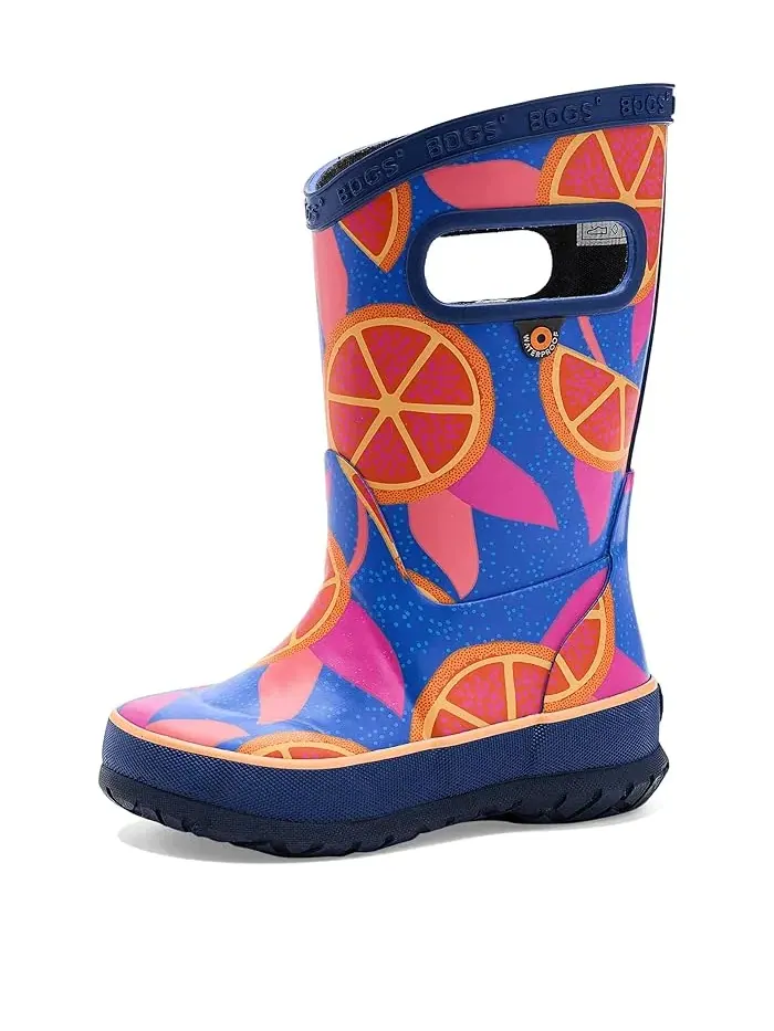 Резиновые сапоги Rain Boot Summer Fruit Bogs Kids — изображение 1 из 4, синий мульти