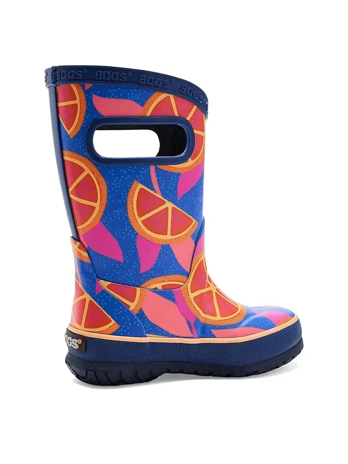 Резиновые сапоги Rain Boot Summer Fruit Bogs Kids — изображение 3 из 4, синий мульти