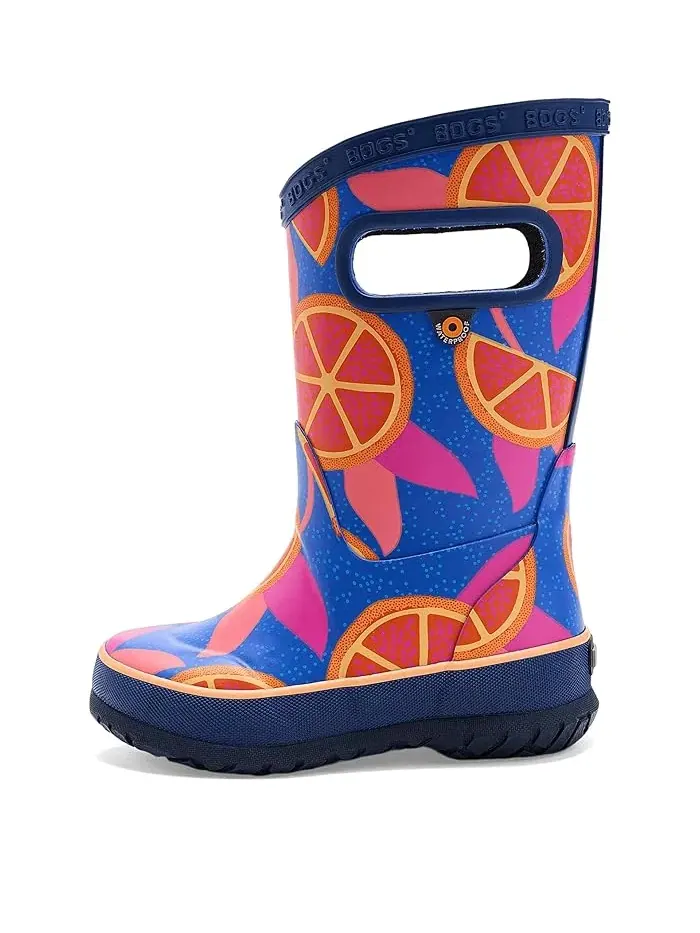 Резиновые сапоги Rain Boot Summer Fruit Bogs Kids — изображение 4 из 4, синий мульти