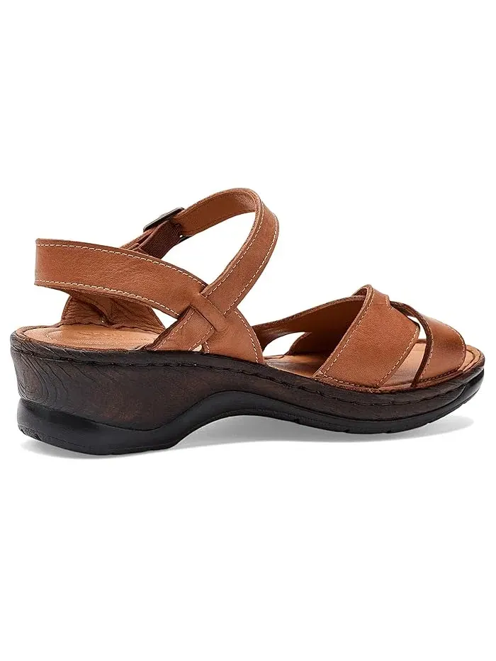 Босоножки на танкетке Amareza Spring Step — изображение 3 из 4, верблюжий