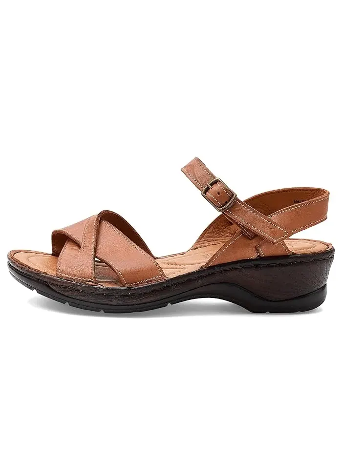 Босоножки на танкетке Amareza Spring Step — изображение 4 из 4, верблюжий