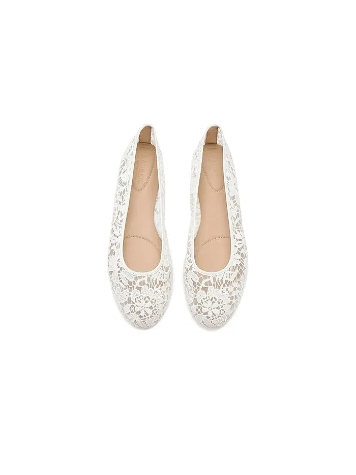 Туфли с кружевом Jayna Lauren Ralph Lauren — изображение 2 из 4, белый