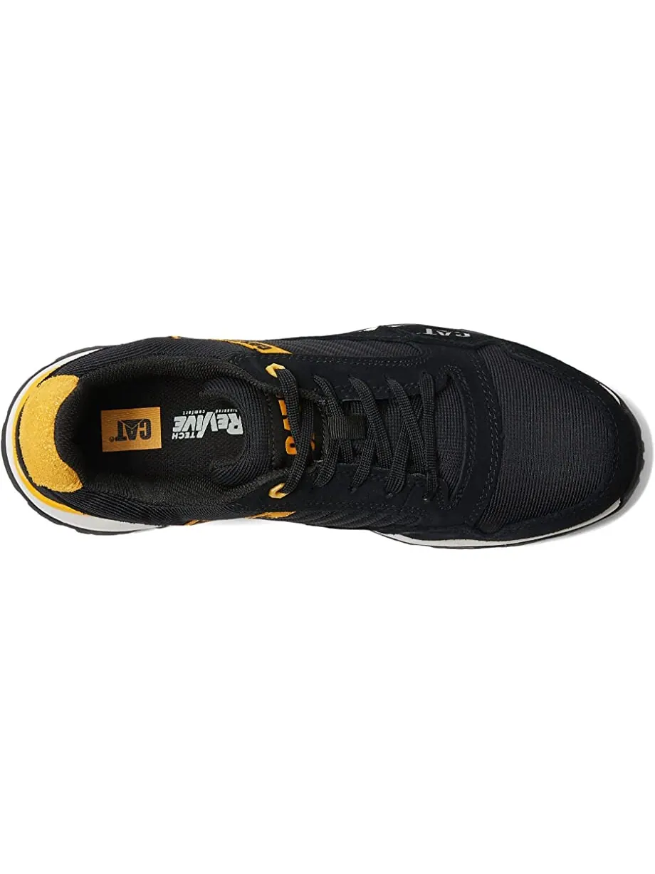 Кроссовки мужские Caterpillar Venward CT — изображение 2 из 6, черный/желтый