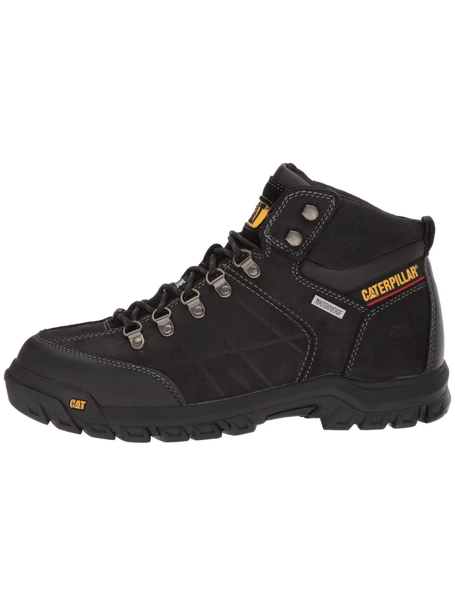 Ботинки Caterpillar Threshold Waterproof Steel Toe — изображение 4 из 7, черный