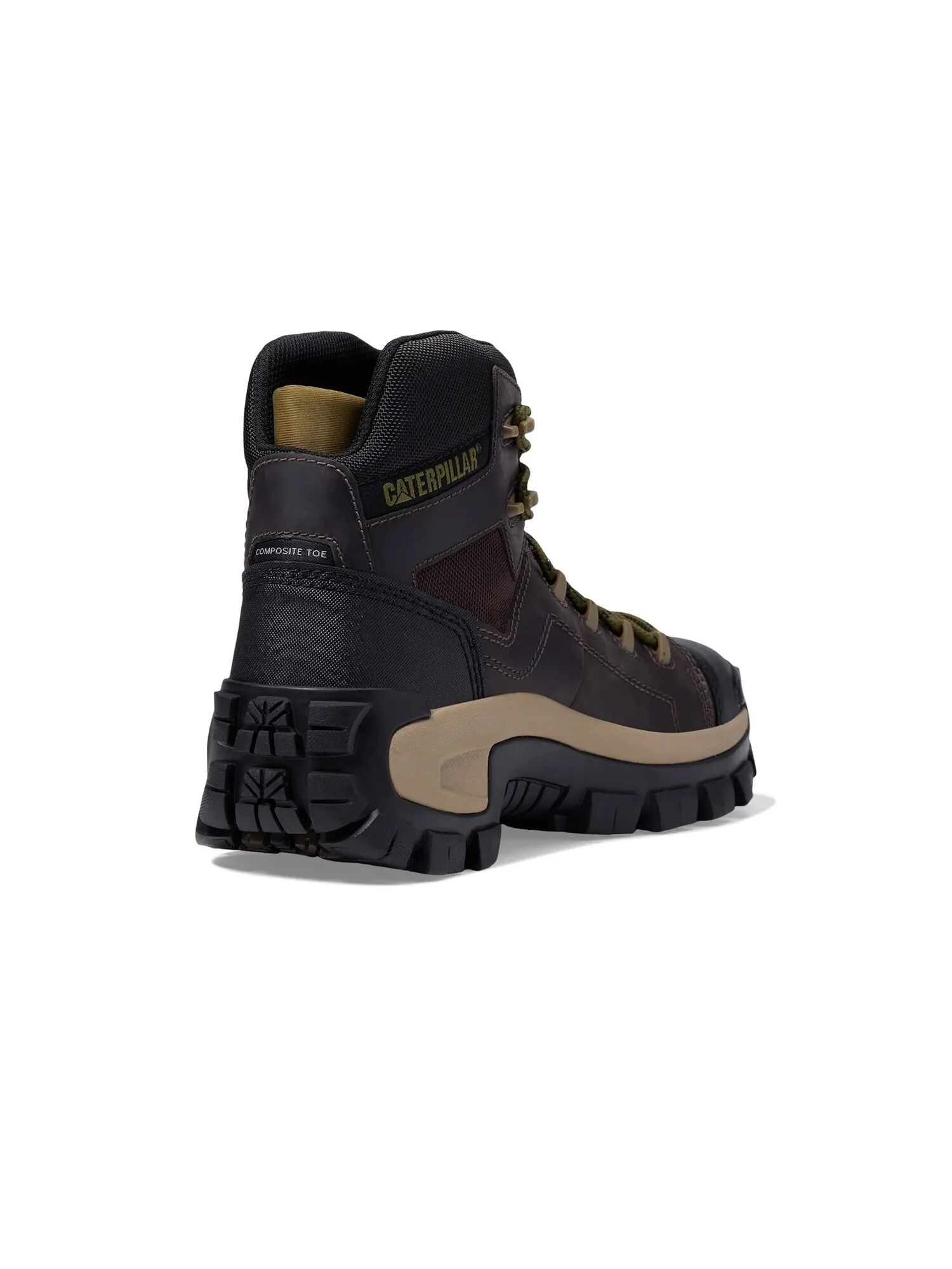 Ботинки Caterpillar Invader Hiker Waterproof Composite Toe — изображение 4 из 6, кофейный