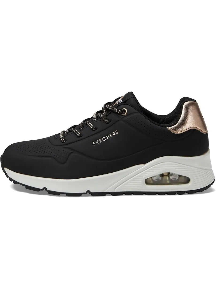 Кроссовки SKECHERS UNO - Shimmer Away — изображение 4 из 4, черный