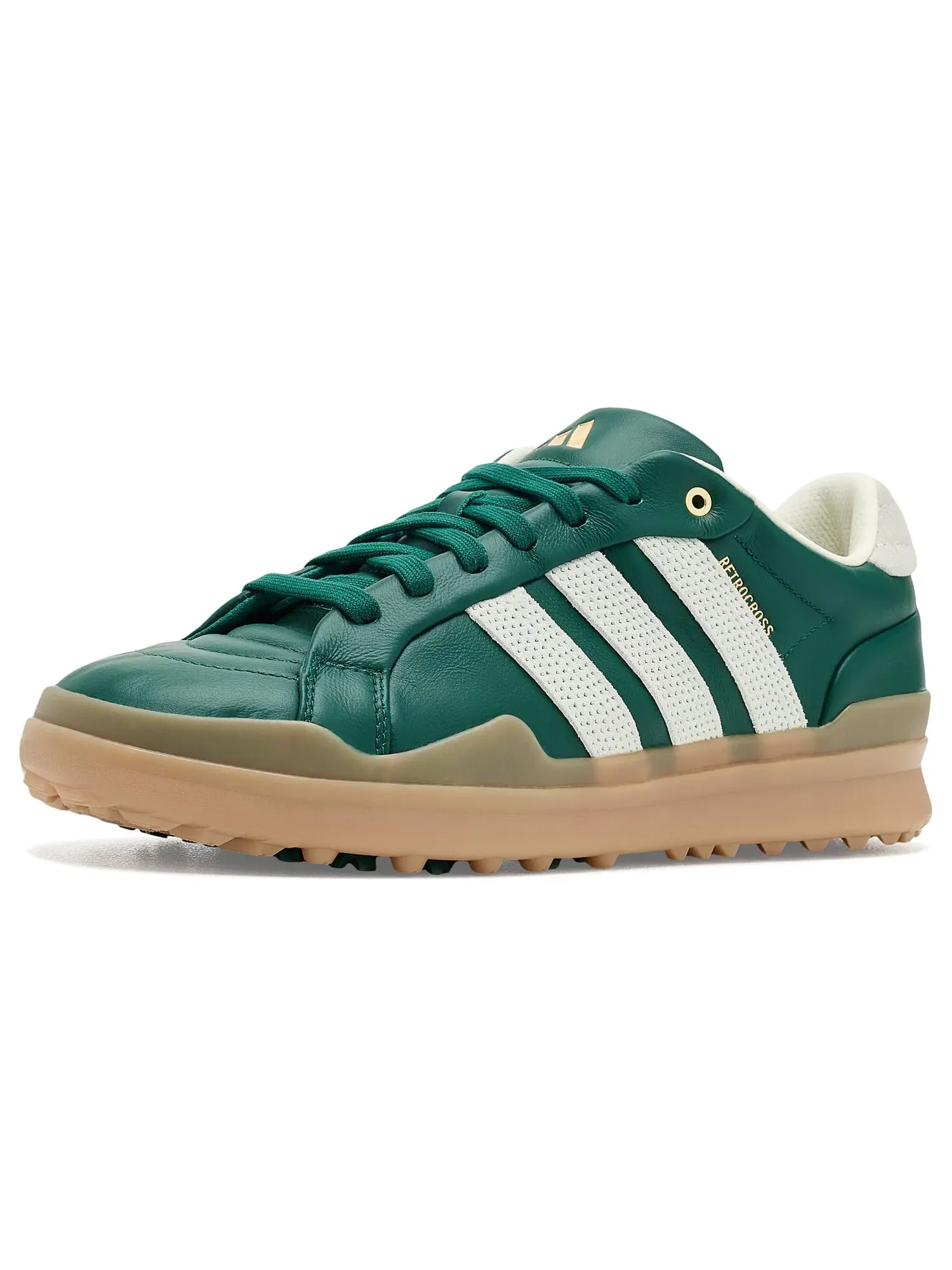 Кроссовки для гольфа без шипов Retrocross Gripmore Spikeless Golf Shoes Adidas Golf — золотистый