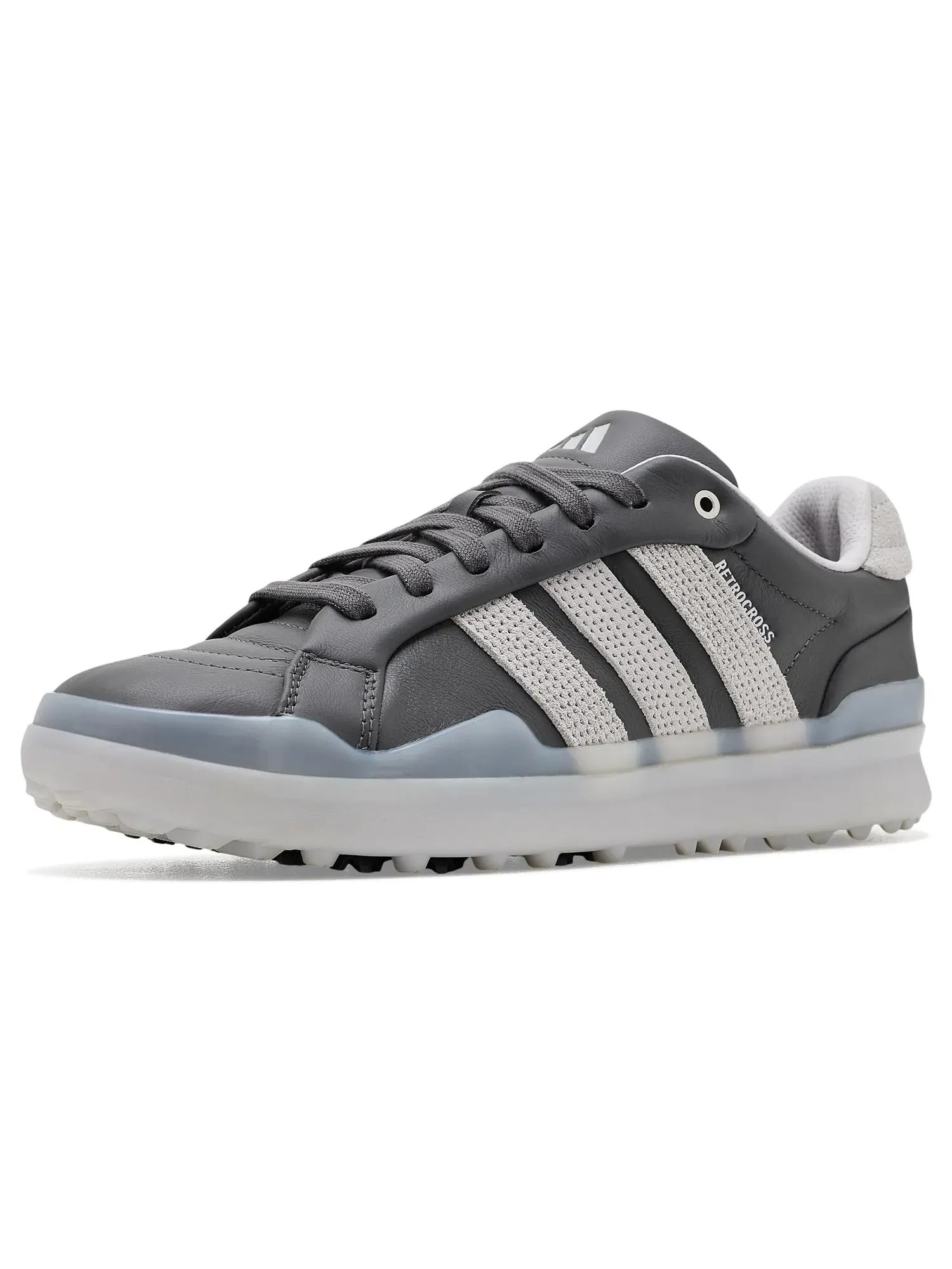Кроссовки для гольфа без шипов Retrocross Gripmore Spikeless Golf Shoes Adidas Golf — серебристый