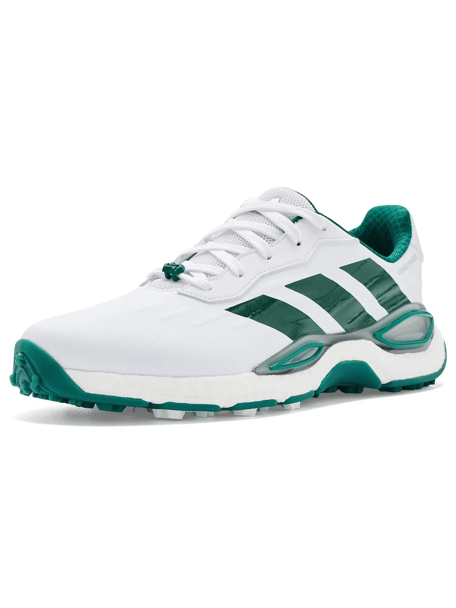 Кроссовки для гольфа без шипов Codechaos 27 Spikeless Golf Shoes Adidas Golf — серебристый