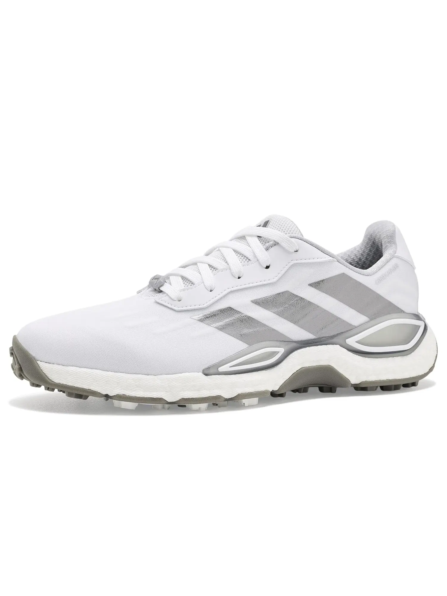 Кроссовки для гольфа без шипов Codechaos 27 Spikeless Golf Shoes Adidas Golf — серебристый