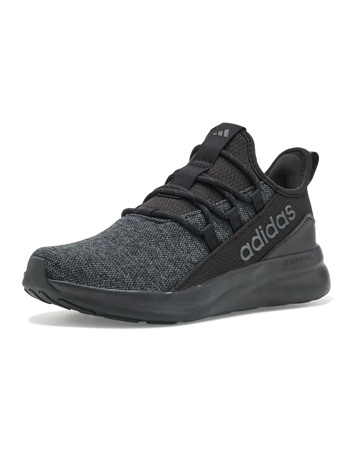 Кроссовки Lite Racer Adapt 8.0 (для маленьких и больших детей) Adidas Kids — черный