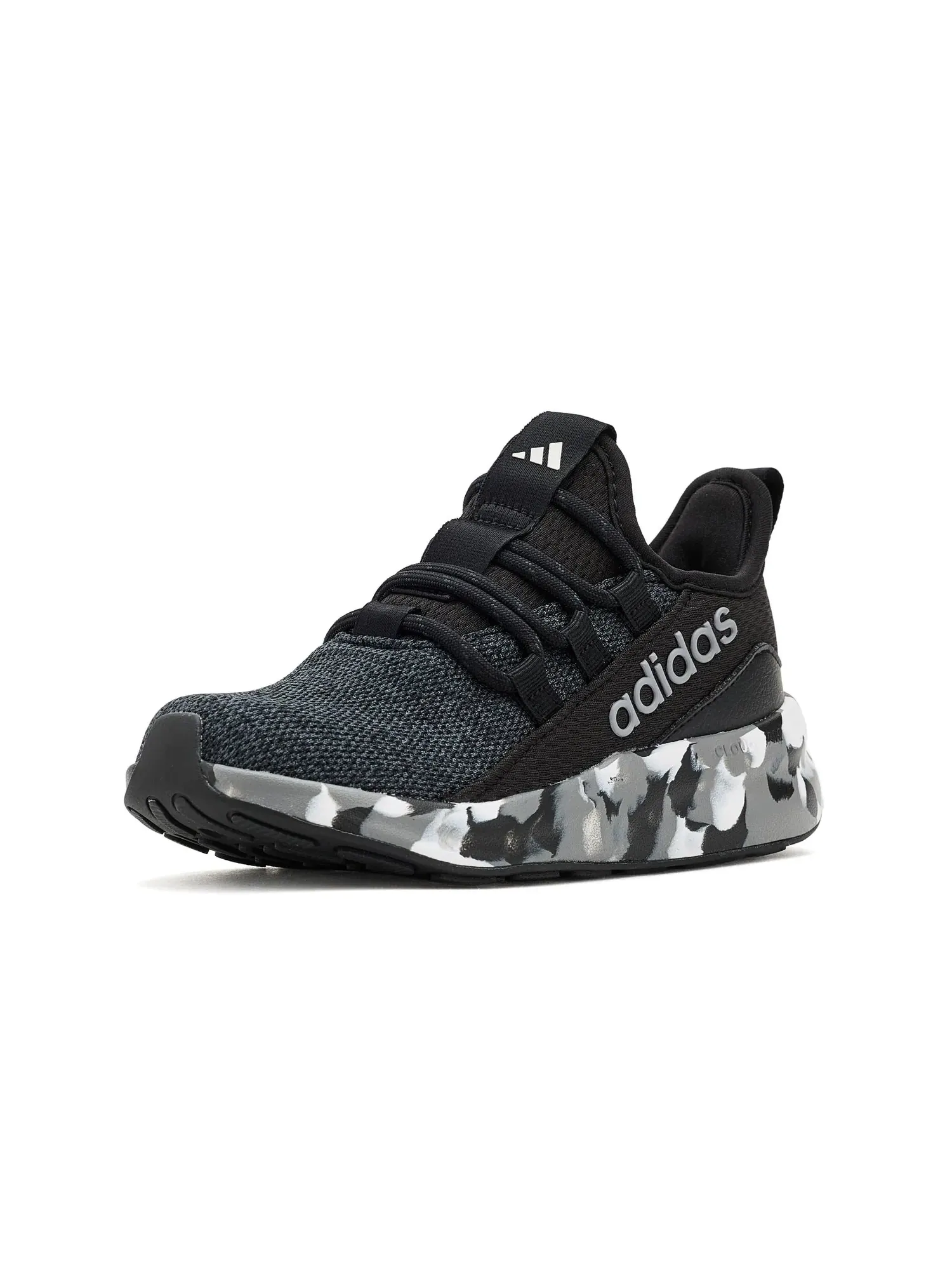 Кроссовки Lite Racer Adapt 8.0 (для маленьких и больших детей) Adidas Kids — изображение 1 из 4, черный/серый