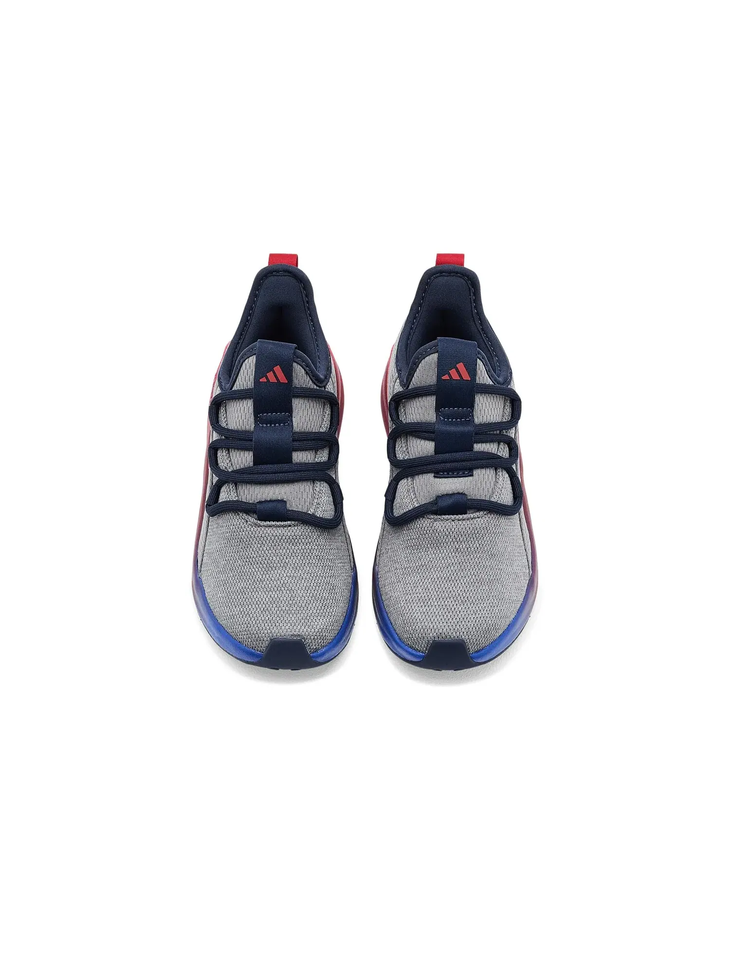 Кроссовки Lite Racer Adapt 8.0 (для маленьких и больших детей) Adidas Kids — изображение 2 из 4, серый/красный/синий