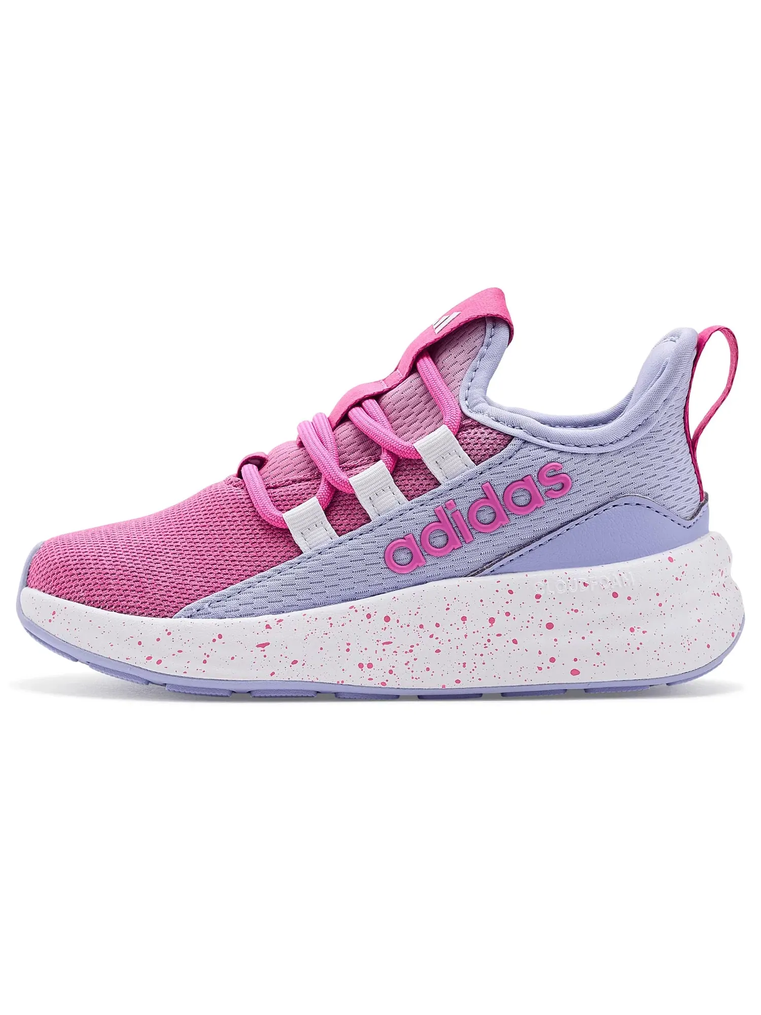 Кроссовки Lite Racer Adapt 8.0 (для маленьких и больших детей) Adidas Kids — изображение 4 из 4, фиолетовый