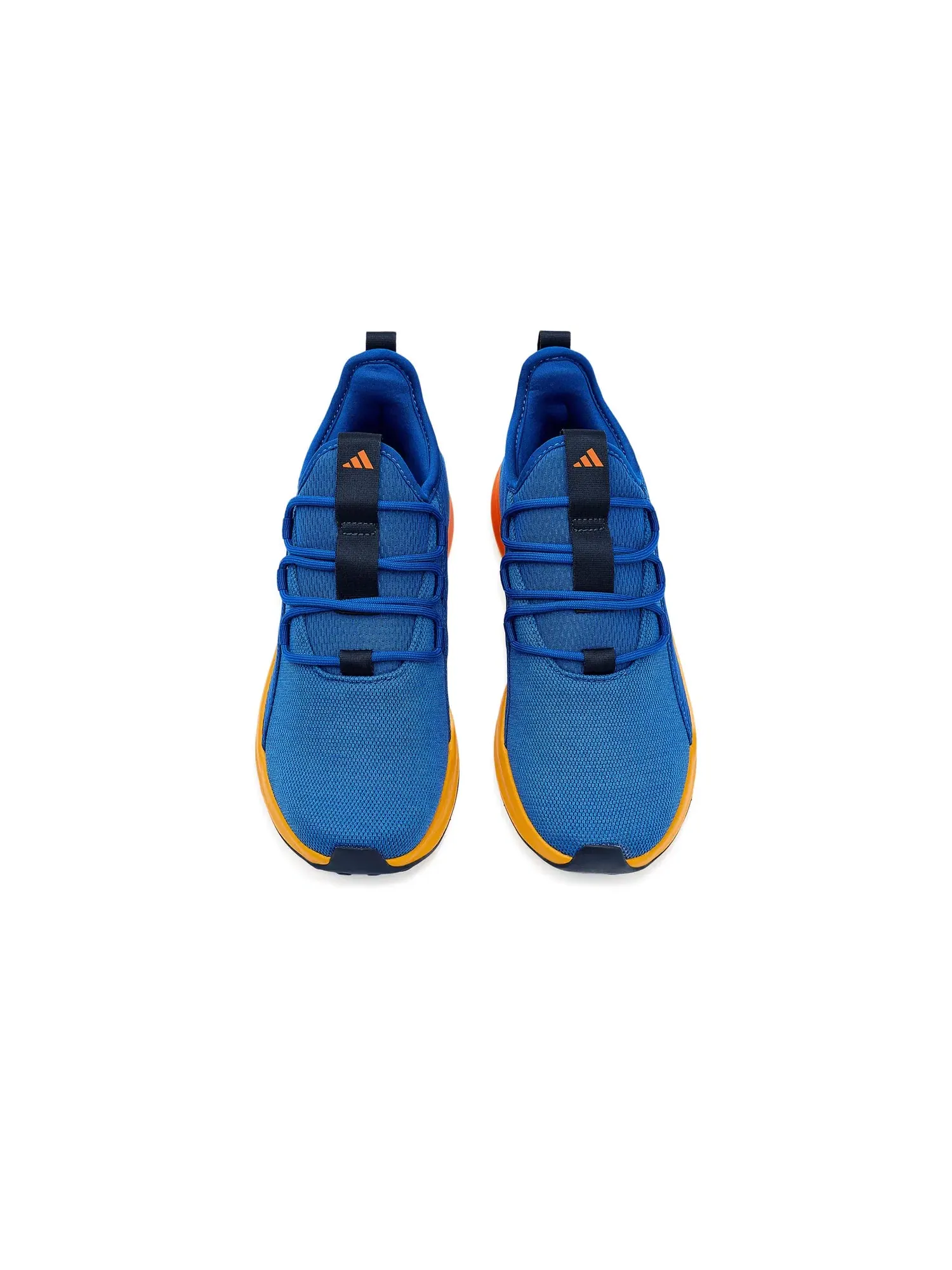 Кроссовки Lite Racer Adapt 8.0 (для маленьких и больших детей) Adidas Kids — изображение 2 из 4, синий/оранжевый/желтый