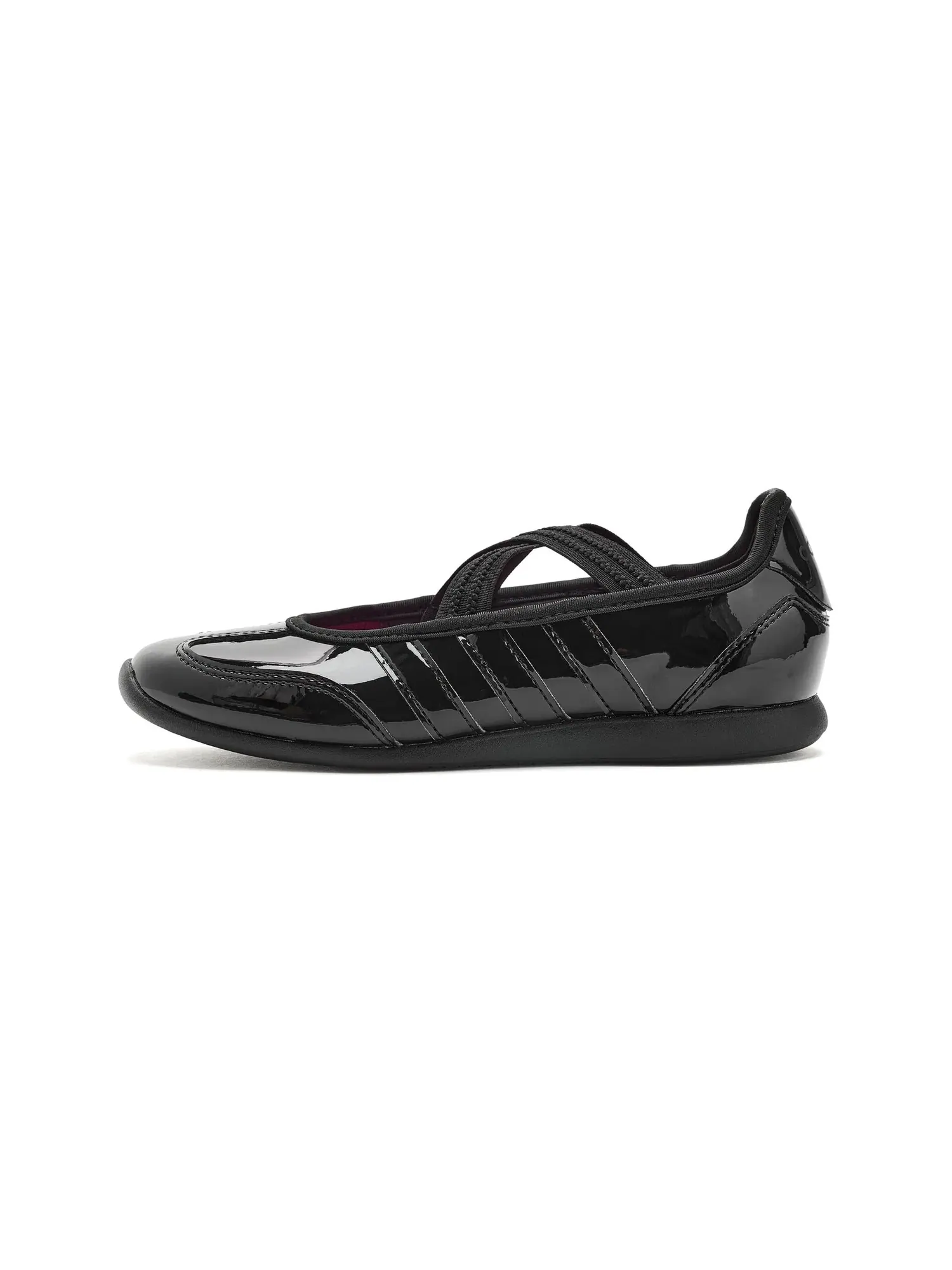 Кроссовки Barreda Mary Jane (для маленьких и больших детей) Adidas Kids — изображение 4 из 4, черный/черный/черный