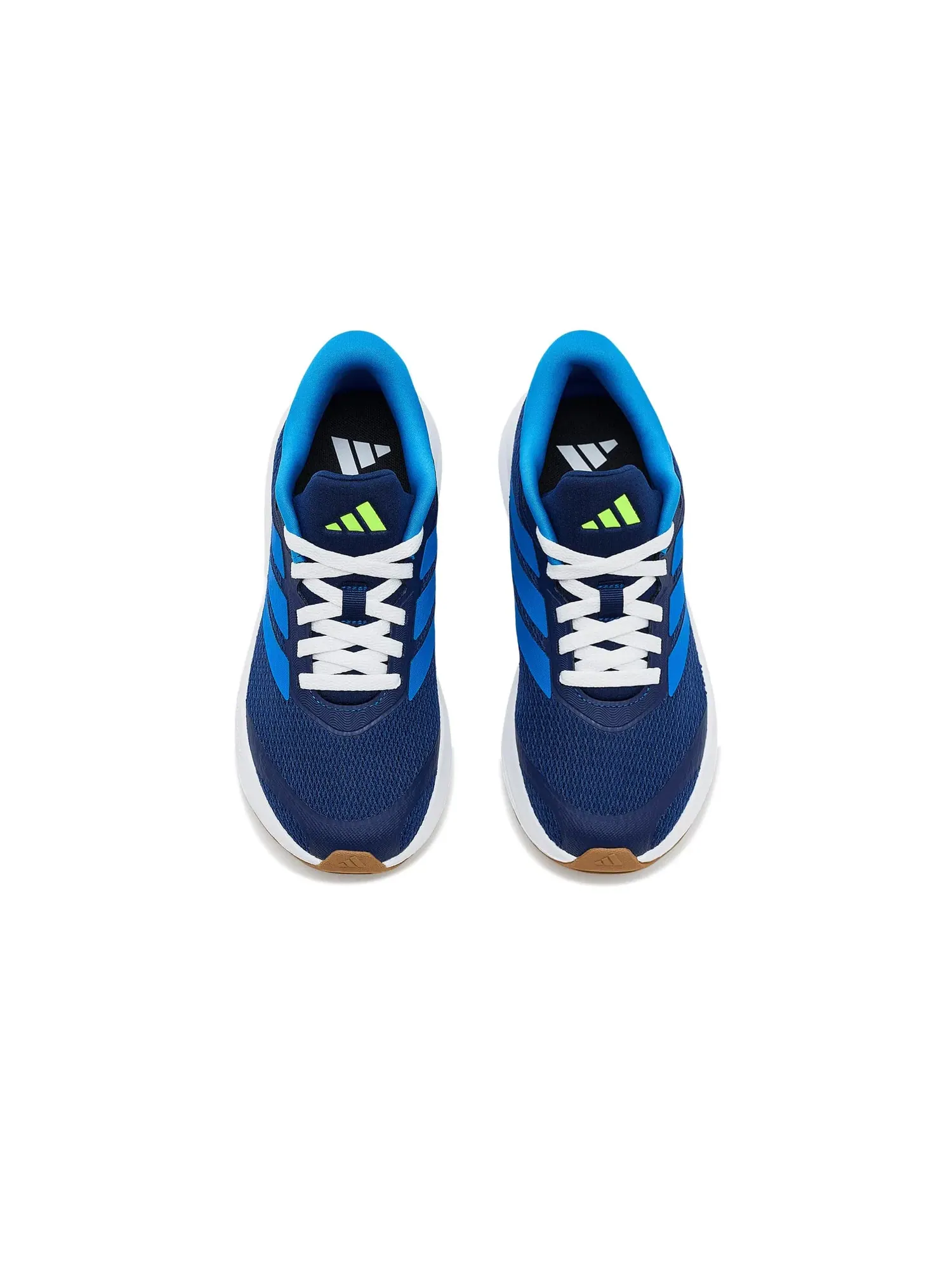 Кроссовки для бега Run Falcon 6 (для маленьких и больших детей) Adidas Kids — изображение 2 из 4, темный синий/яркий