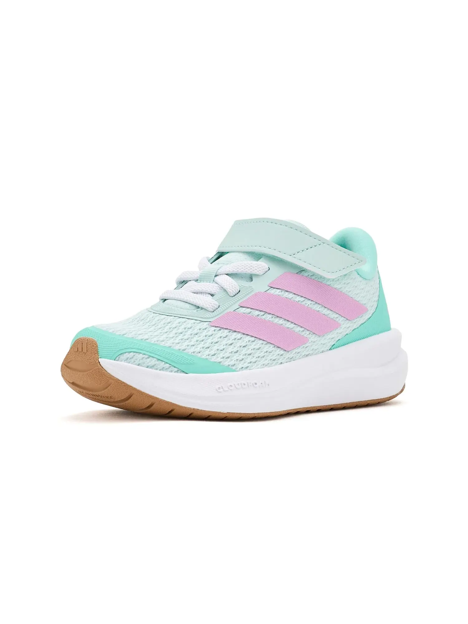 Кроссовки Run Falcon 6 с эластичным шнурком и ремешком (для маленьких детей) Adidas Kids