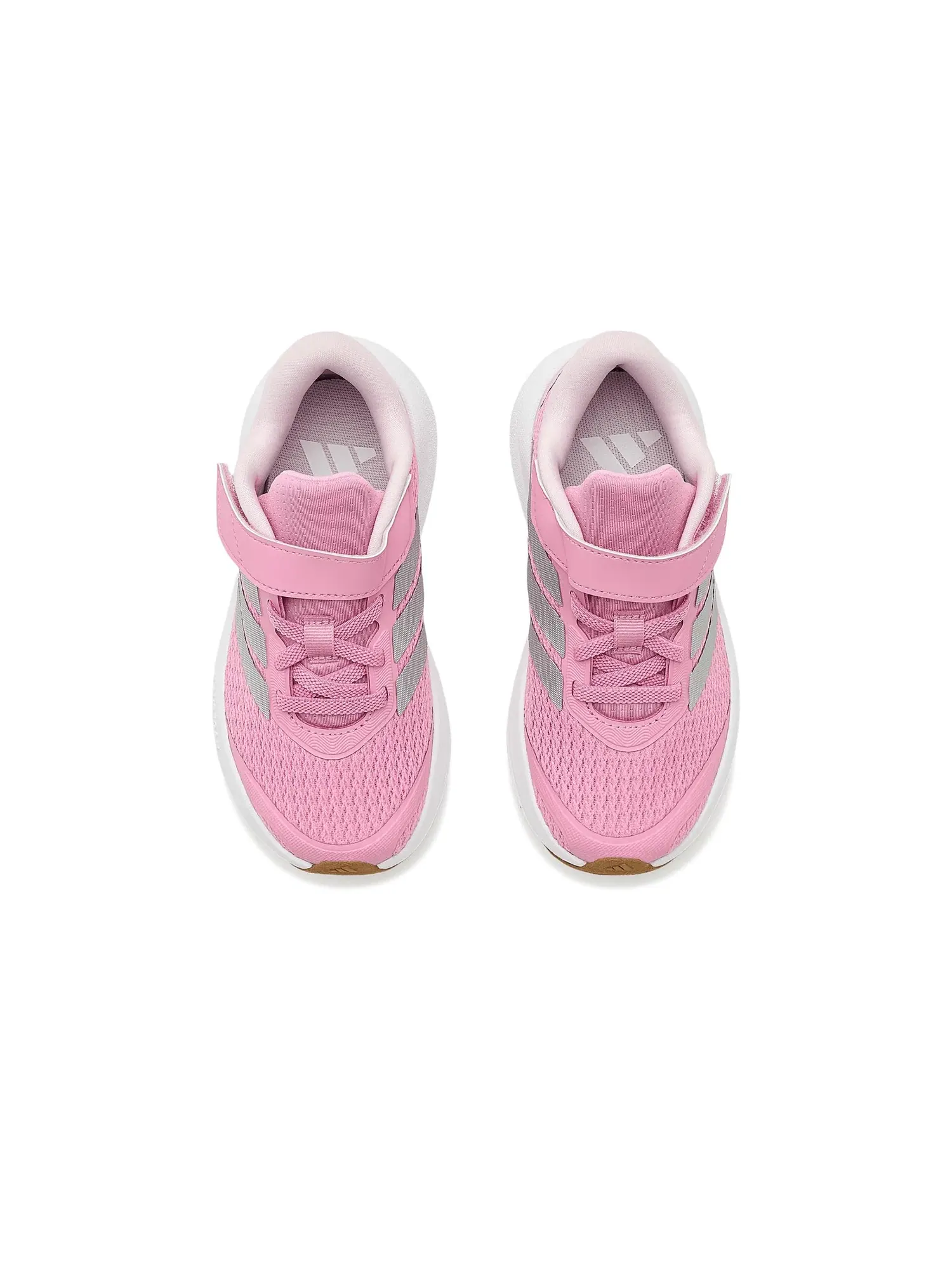 Кроссовки Run Falcon 6 с эластичным шнурком и ремешком (для маленьких детей) Adidas Kids — изображение 2 из 4