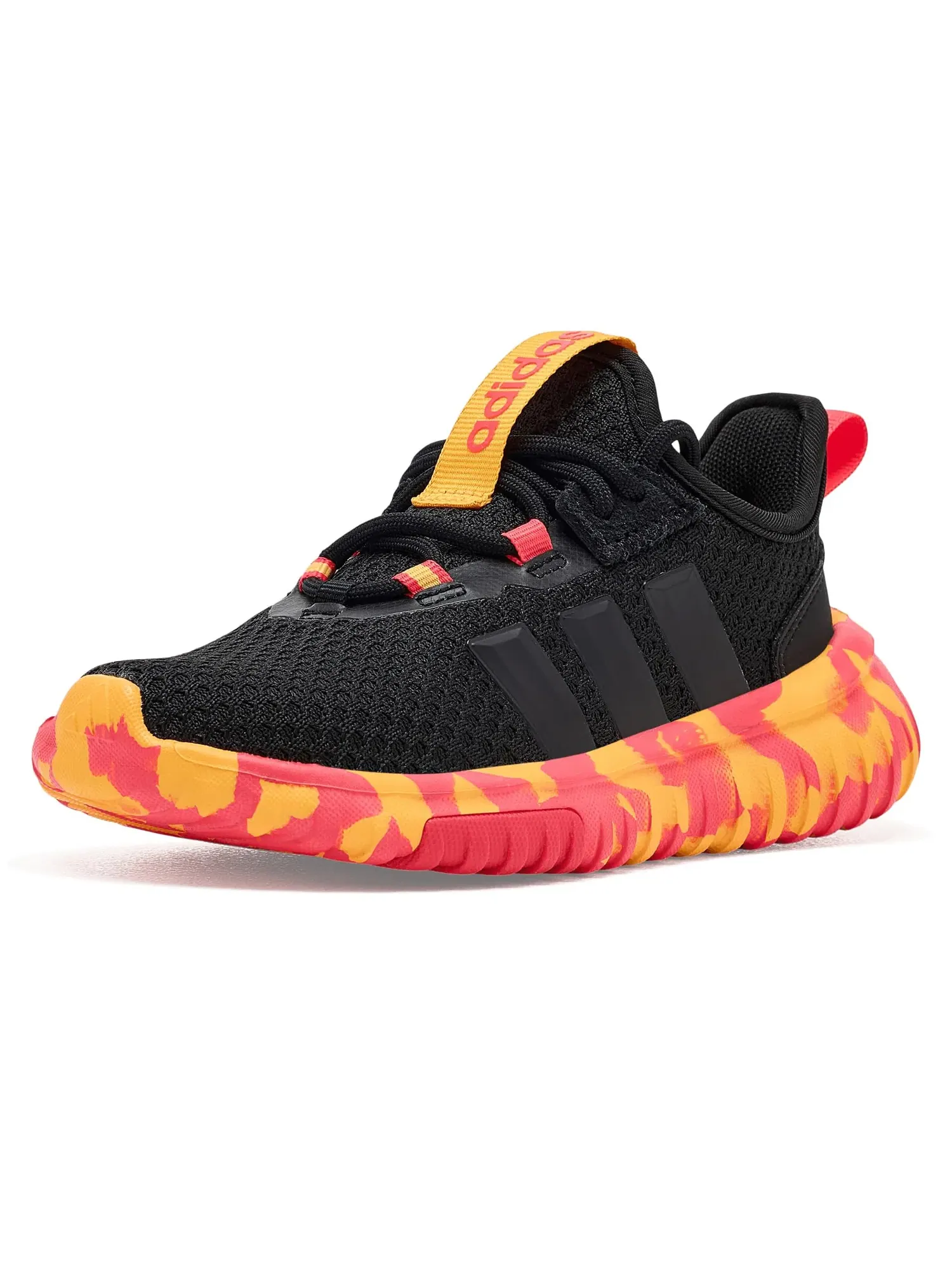Кроссовки Kaptir 4.0 (для маленьких и больших детей) Adidas Kids — изображение 1 из 4, черный/черный/красный