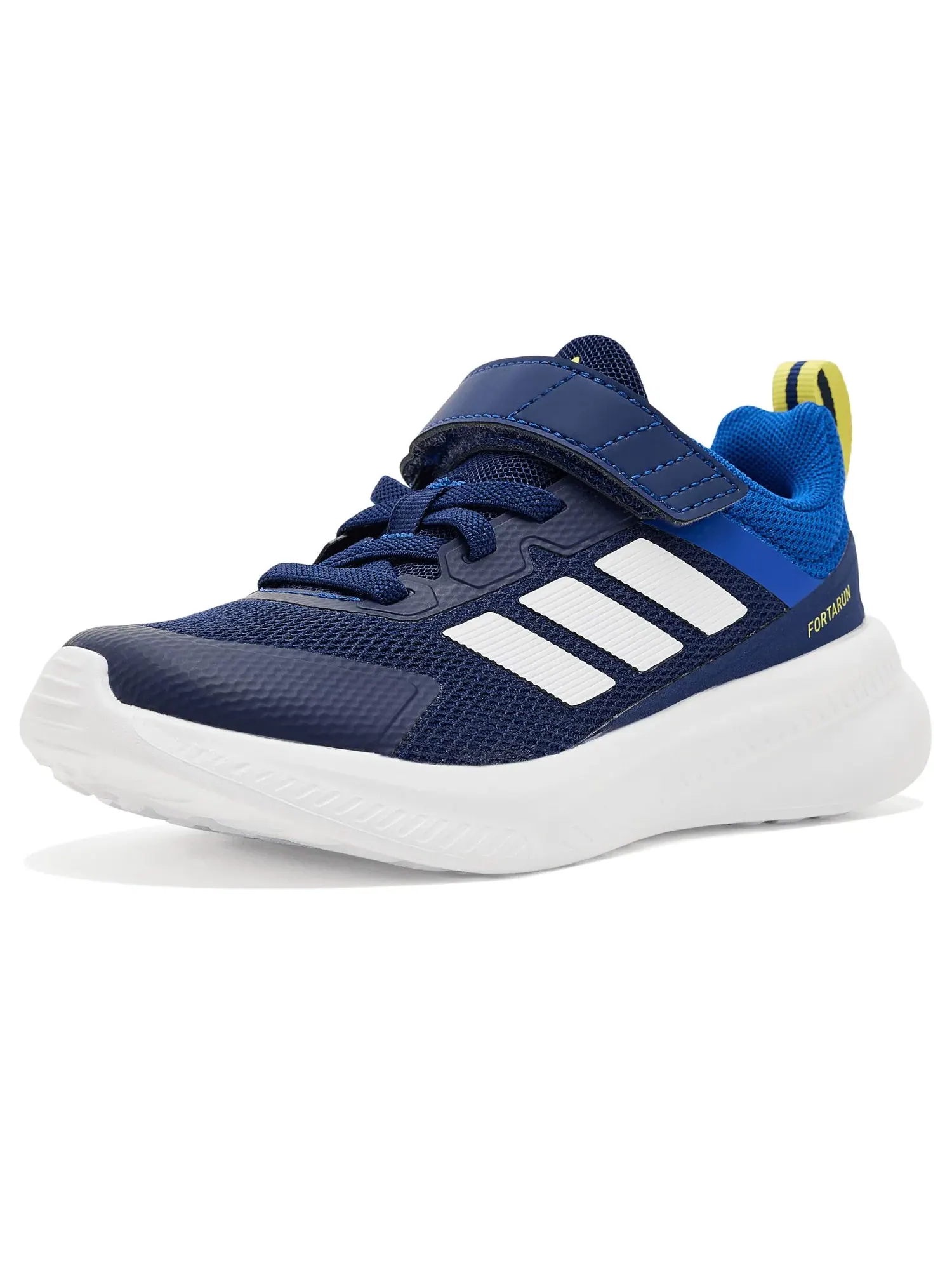 Кроссовки FortaRun 4.0 (для маленьких детей) Adidas Kids — изображение 1 из 4, темный синий/белый/синий
