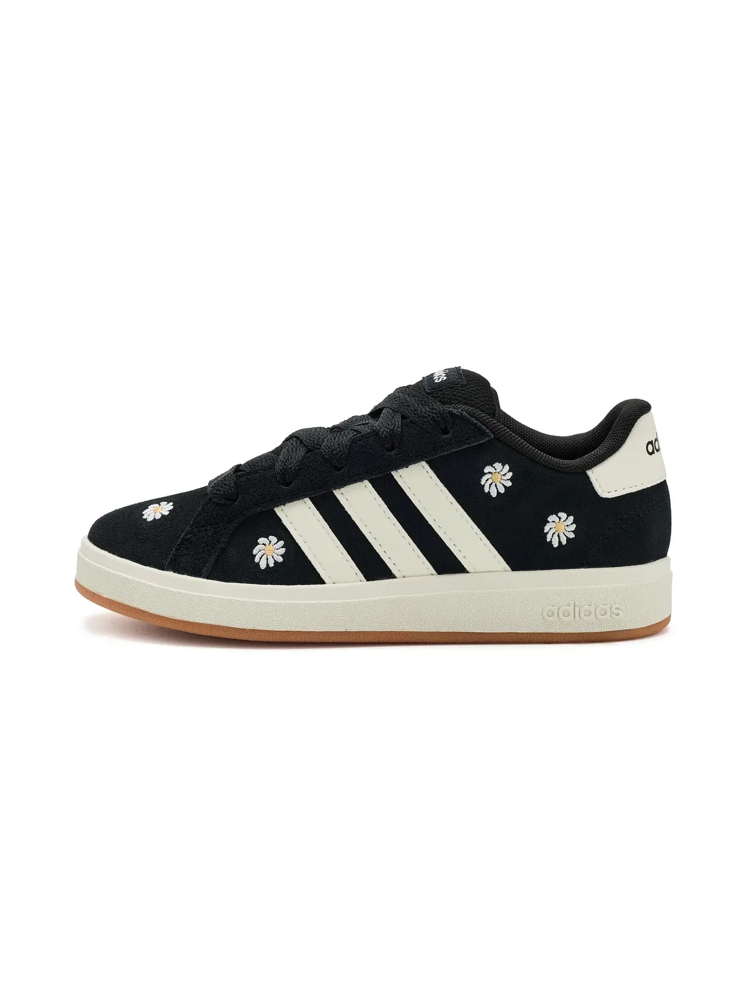 Кроссовки Grand Court 00s (для маленьких и больших детей) Adidas Kids — изображение 4 из 4, черный/белый