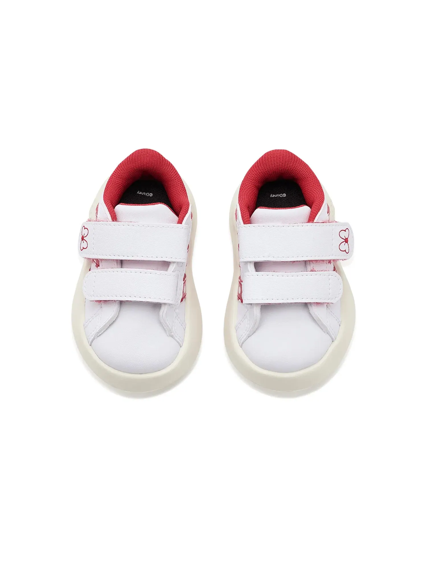 Кроссовки Disney Grand Court Hook & Loop (для младенцев и малышей) Adidas Kids — изображение 2 из 4, белый//-белый