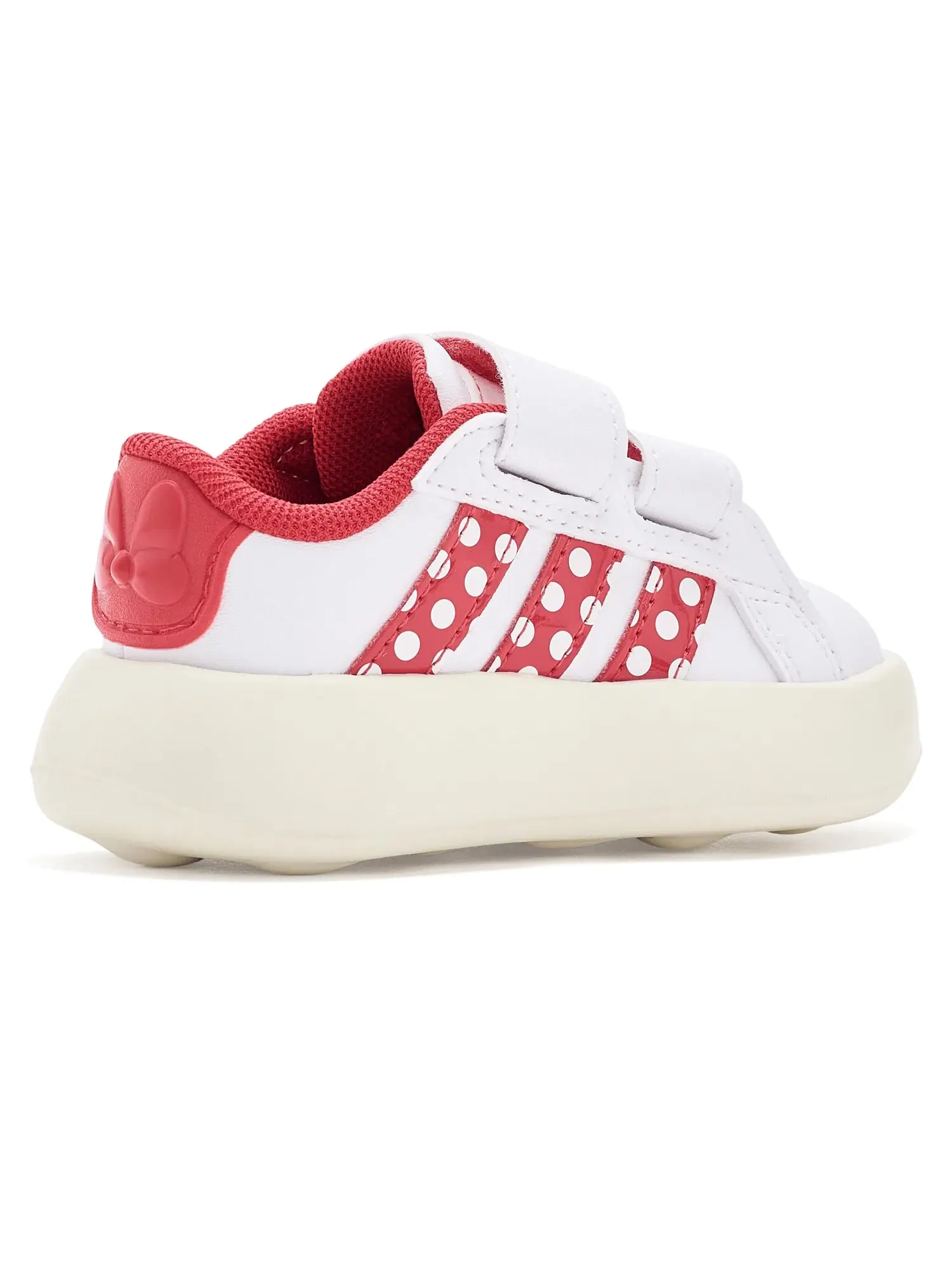 Кроссовки Disney Grand Court Hook & Loop (для младенцев и малышей) Adidas Kids — изображение 3 из 4, белый//-белый