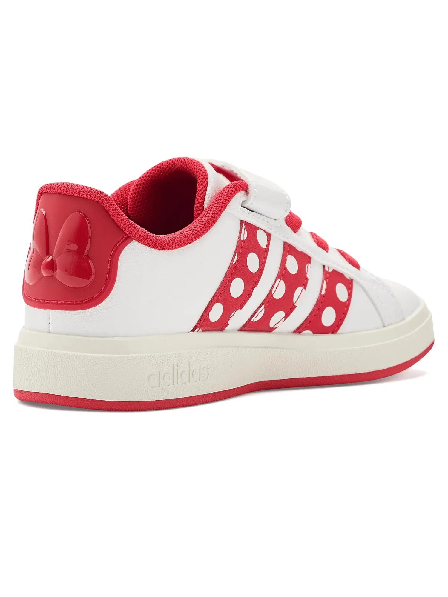 Кроссовки Disney Grand Court Elastic Lace & Strap (для маленьких и больших детей) Adidas Kids — изображение 3 из 4