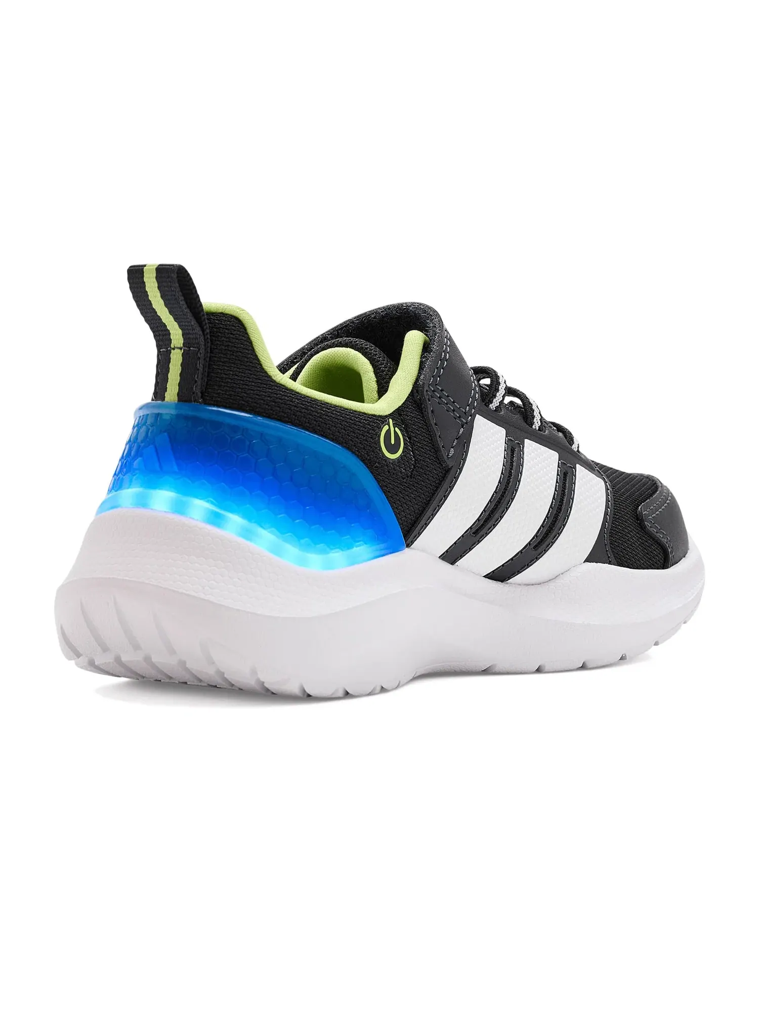 Кроссовки Lightorama Runner (для маленьких детей) Adidas Kids — изображение 3 из 4, черный/белый/синий
