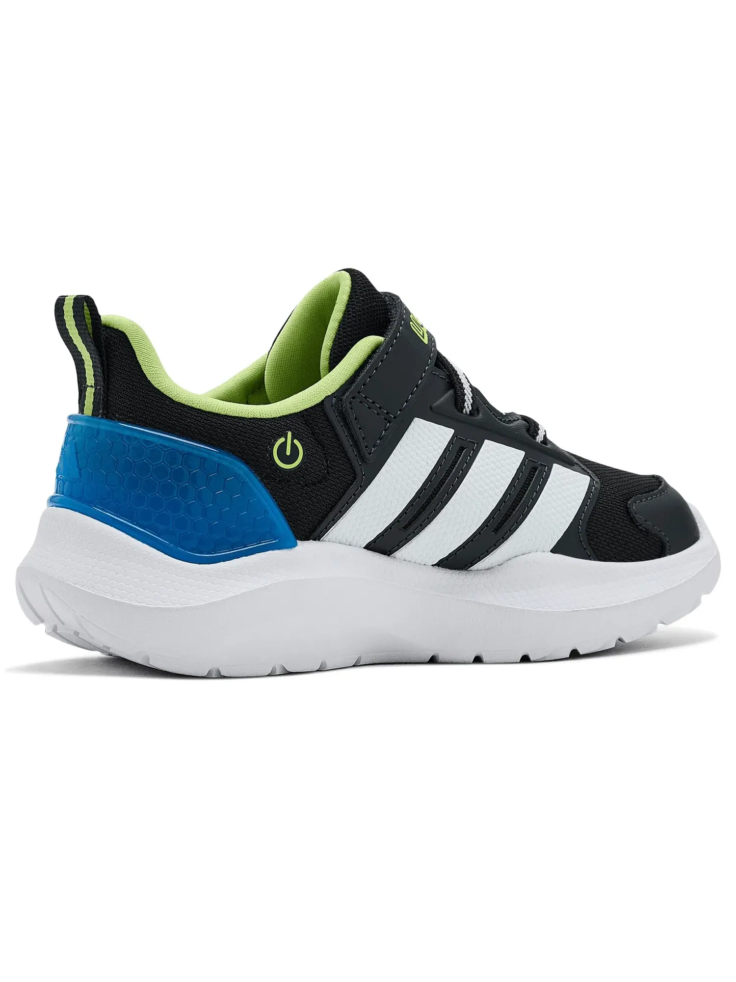 Кроссовки Lightorama Runner (для младенцев и малышей) Adidas Kids — изображение 3 из 4, черный/белый/синий