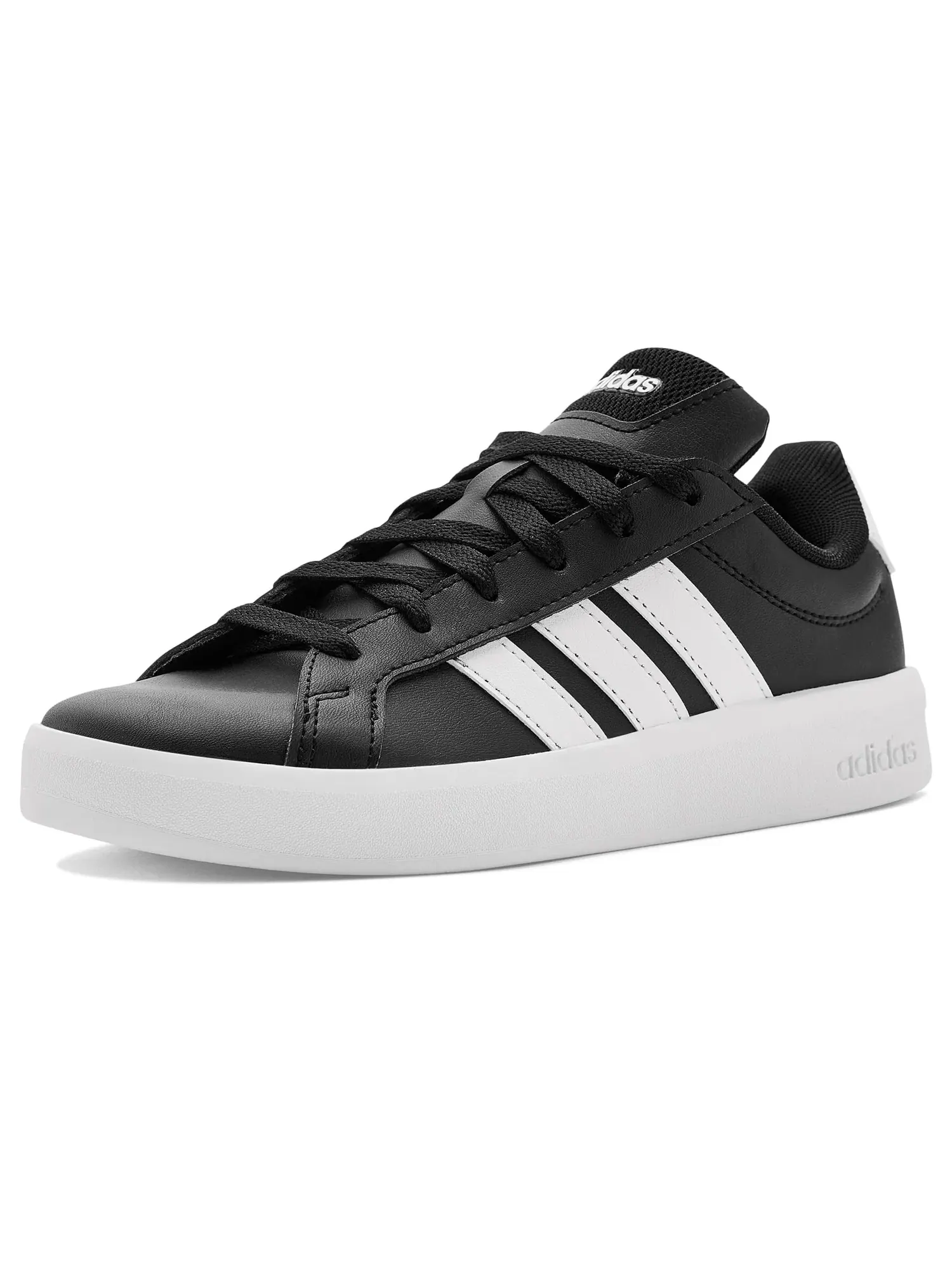 Детские кроссовки Grand Court 3.0 (для детей постарше) Adidas Kids — изображение 1 из 4, черный/белый/белый