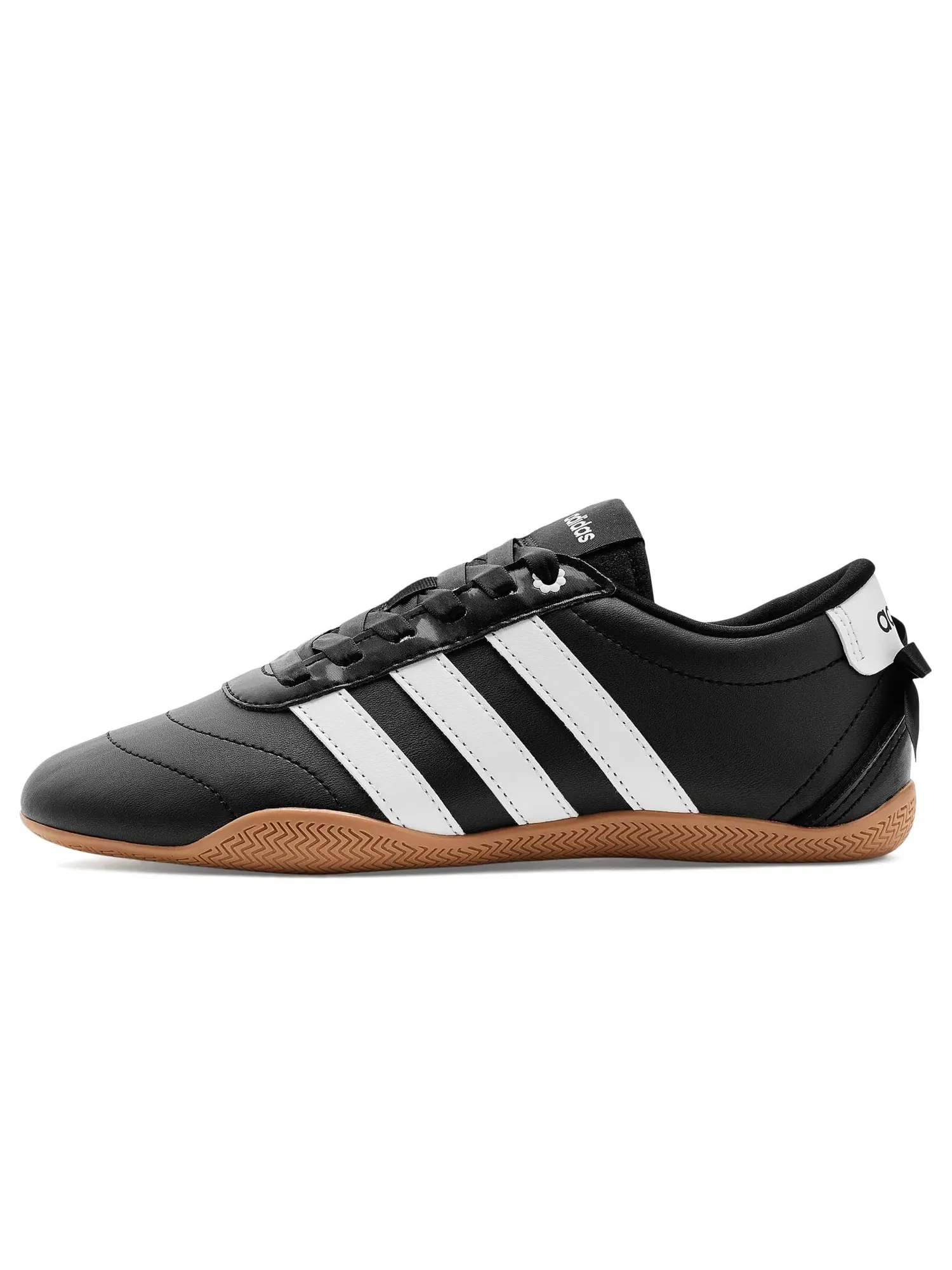 Кроссовки Grand Court Low (для больших детей) Adidas Kids — изображение 4 из 4, черный/белый/желтый