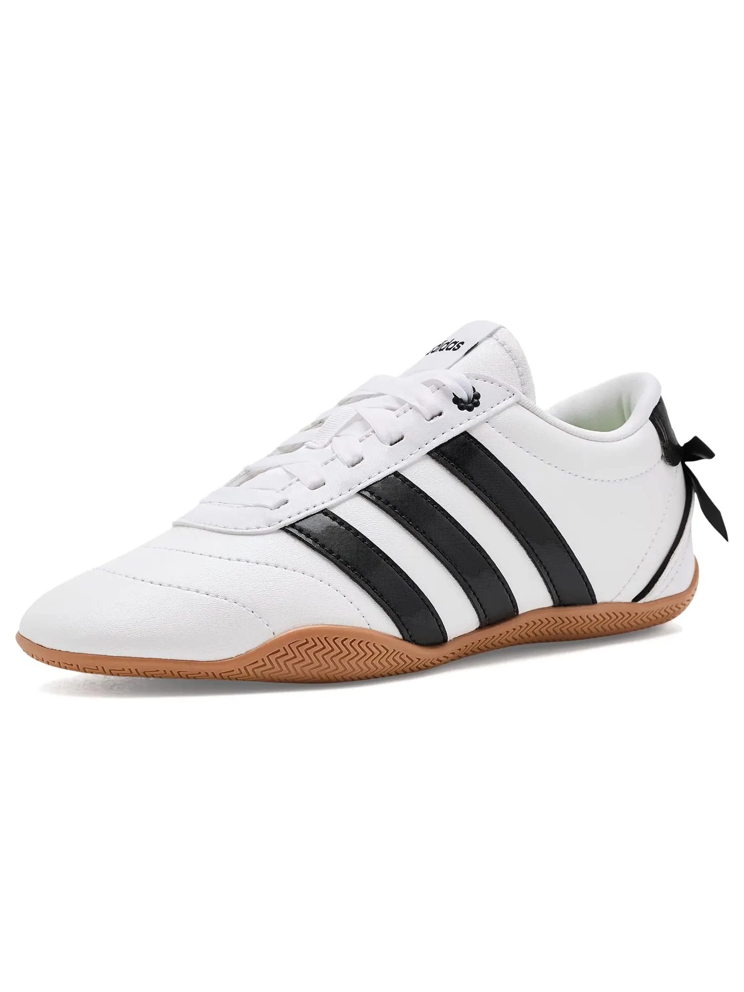 Кроссовки Grand Court Low (для больших детей) Adidas Kids — изображение 1 из 4, белый/черный/желтый