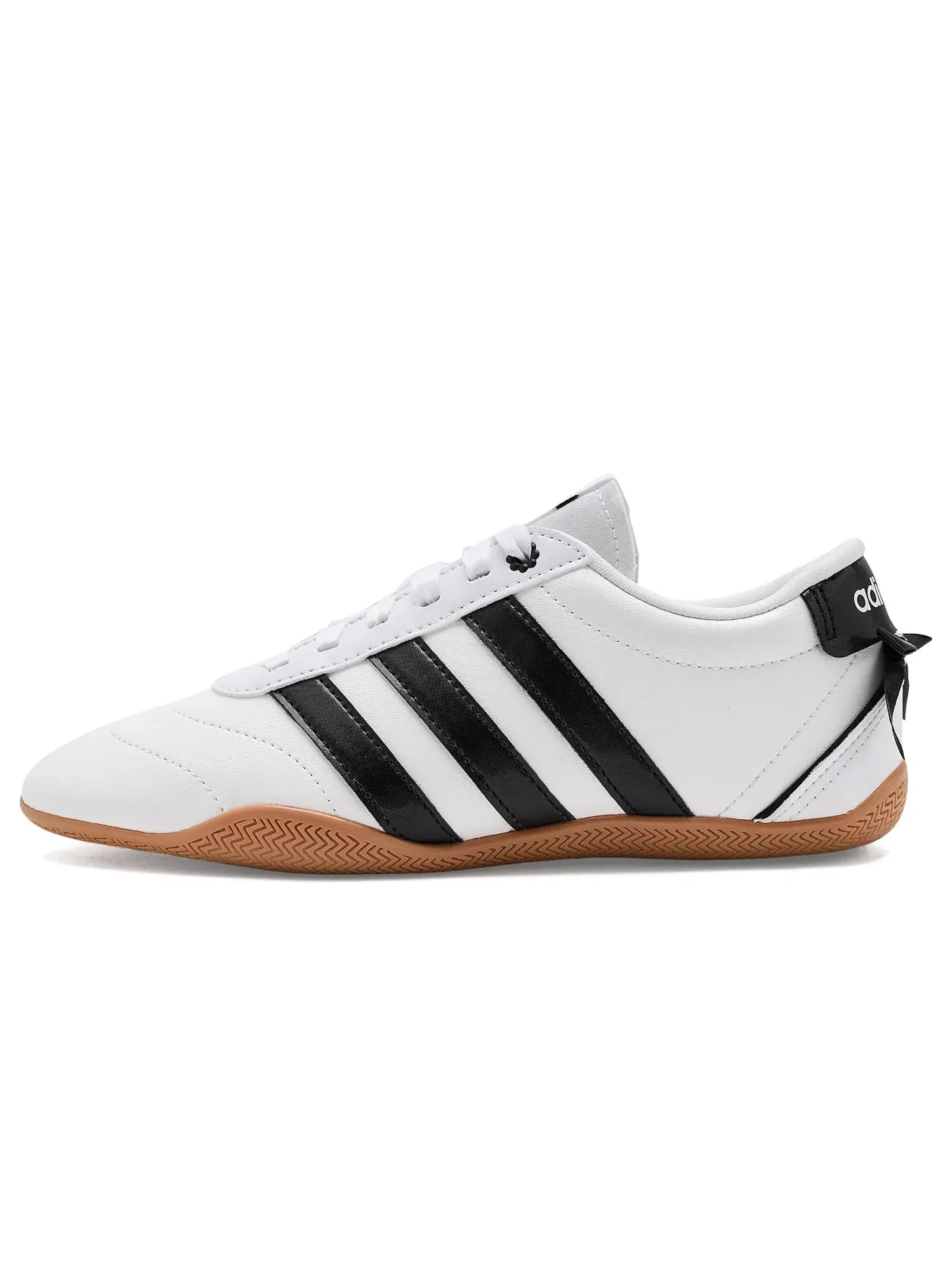 Кроссовки Grand Court Low (для больших детей) Adidas Kids — изображение 4 из 4, белый/черный/желтый
